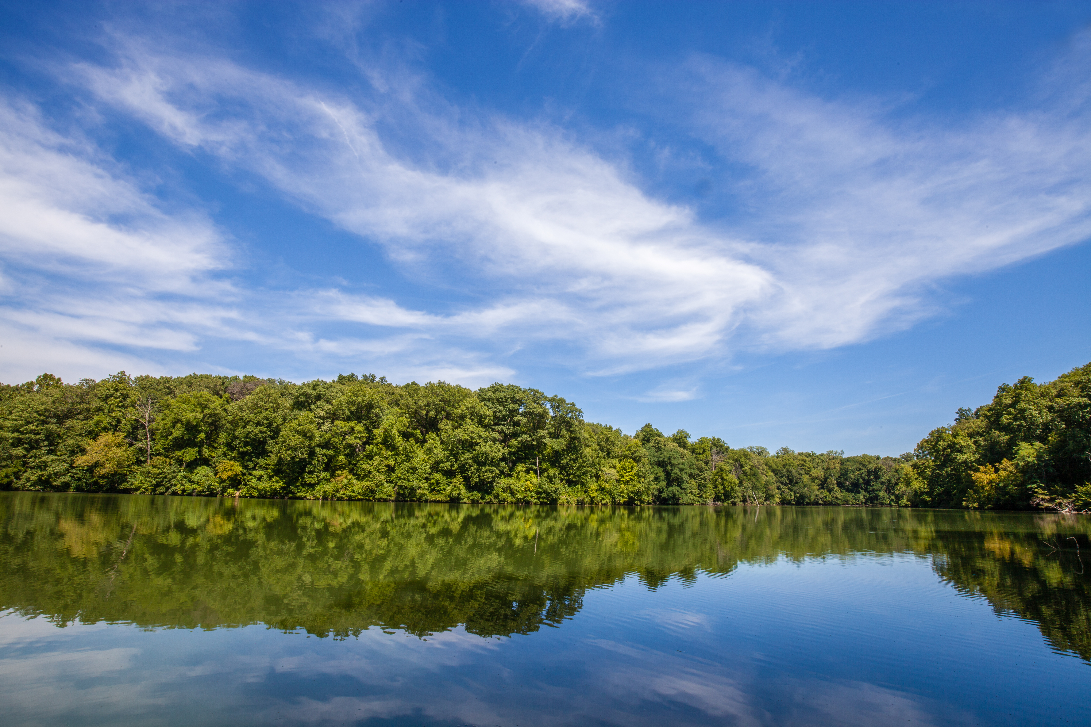 Van Meter State Park River