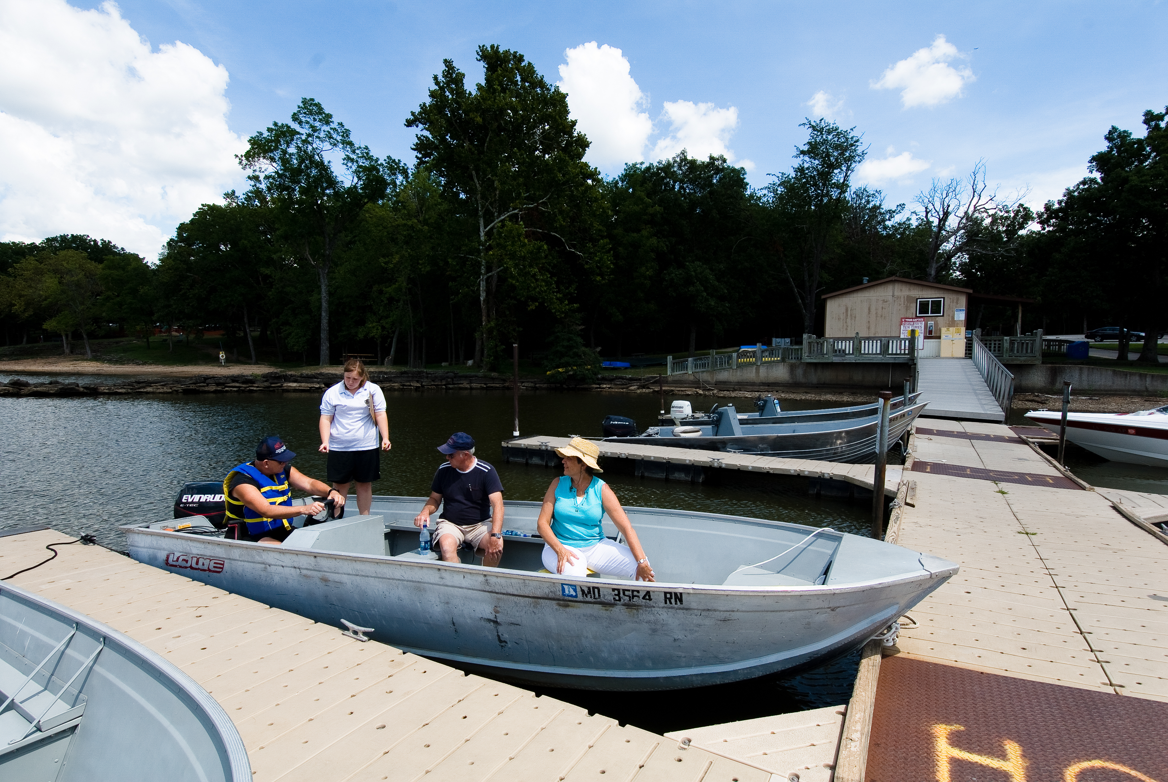 Boats on the water