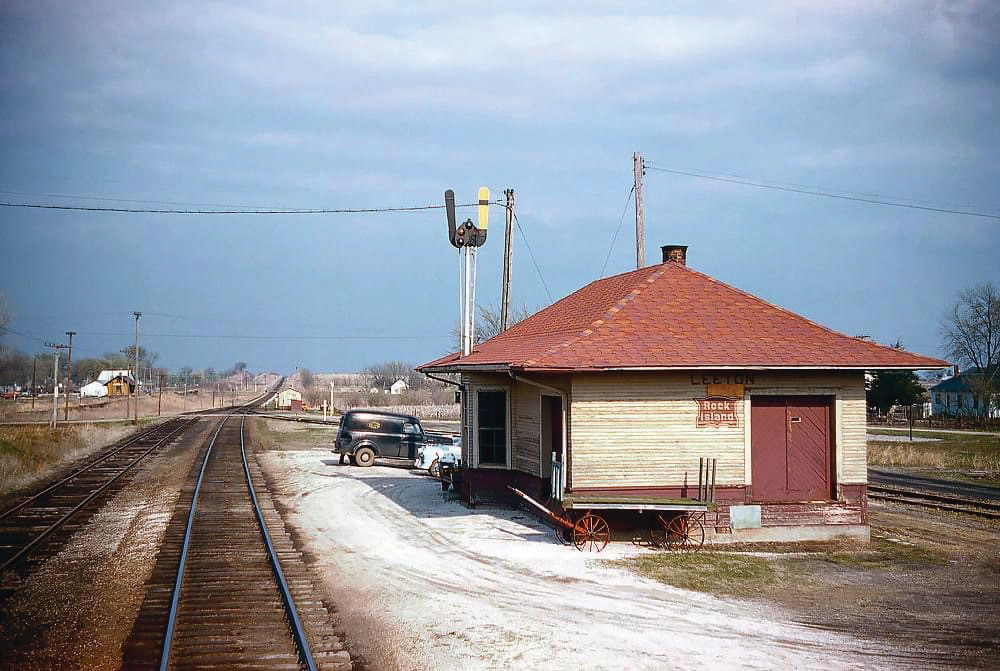 An old train station