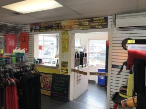 inside of a small store