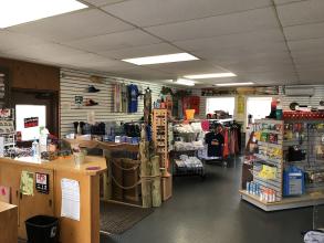 inside of a gift shop