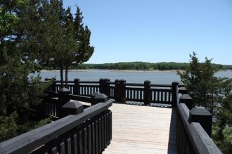 a nice overlook to view the lake