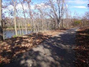a paved trail