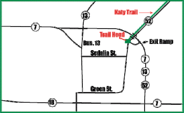 Clinton Trailhead Map