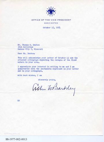 Barkley's Response to Benton's Lithograph