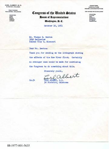 Albert's Response to Benton's Lithograph