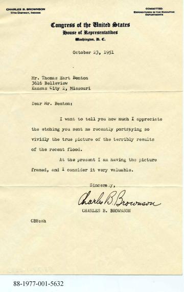 Brownson's Response to Benton's Lithograph