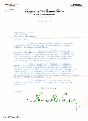 Cooley's Response to Benton's Lithograph