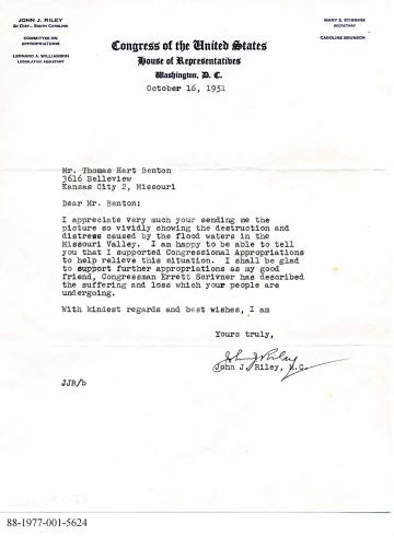 Riley's Response to Benton's Lithograph