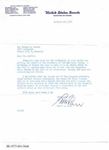 Kerr's Response to Benton's Lithograph