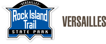 Rock Island Trail Logo and Versilles header
