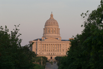Exterior of Missouri State Capitol