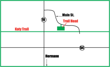 Map of the MKittrick trailhead