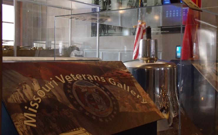 Sign for the Missouri Veterans Gallery