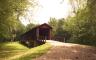 A covered bridge