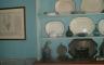 China plates on display in a historic home