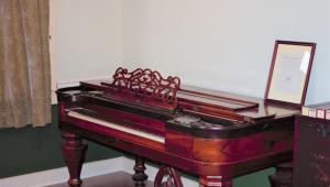 A redwood piano