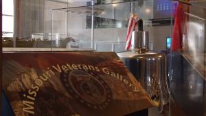 Sign for the Missouri Veterans Gallery