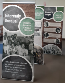 Inherently Unequal traveling exhibit displays