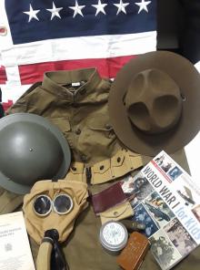 World War 1 history trunk