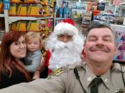 Ranger Shopping with Santa