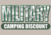 Military Camping Discount Logo